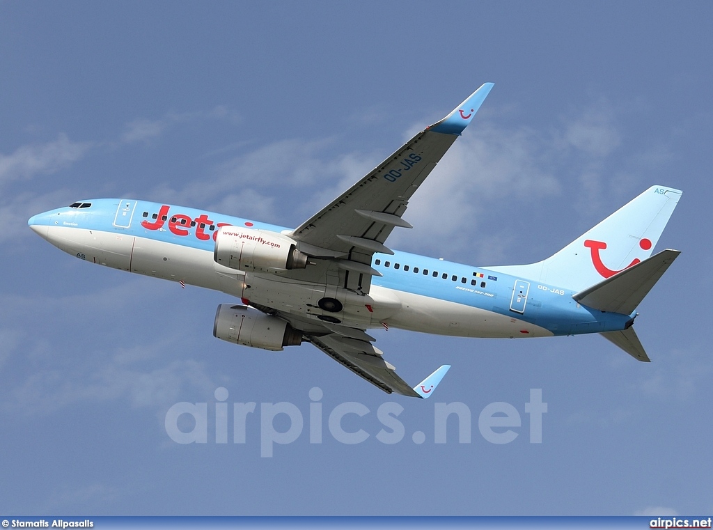 OO-JAS, Boeing 737-700, Jetairfly