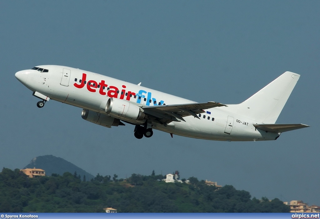 OO-JAT, Boeing 737-500, Jetairfly