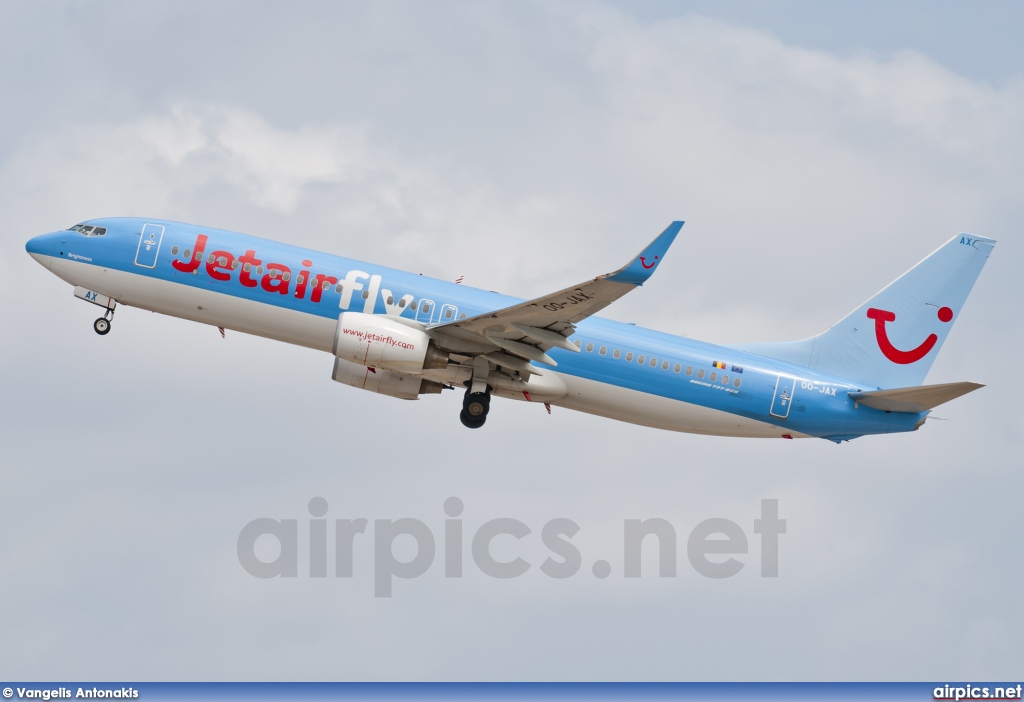 OO-JAX, Boeing 737-800, Jetairfly