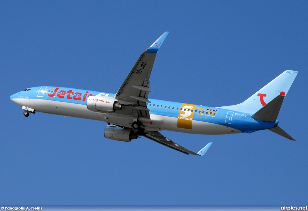 OO-JBG, Boeing 737-800, Jetairfly