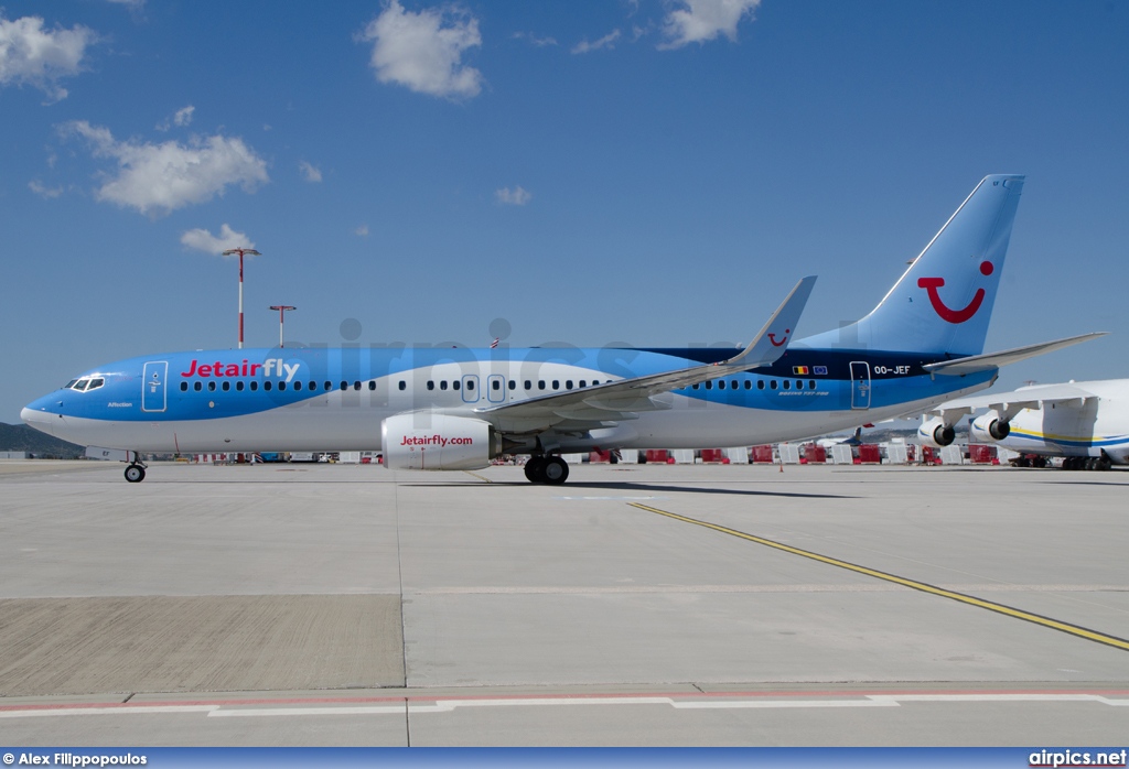 OO-JEF, Boeing 737-800, Jetairfly