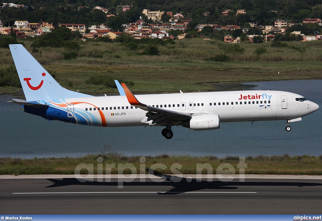 OO-JFD, Boeing 737-800, Jetairfly