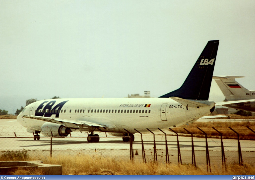 OO-LTQ, Boeing 737-400, EuroBelgian Airlines (EBA)