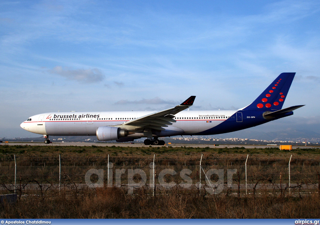 OO-SFN, Airbus A330-300, Brussels Airlines