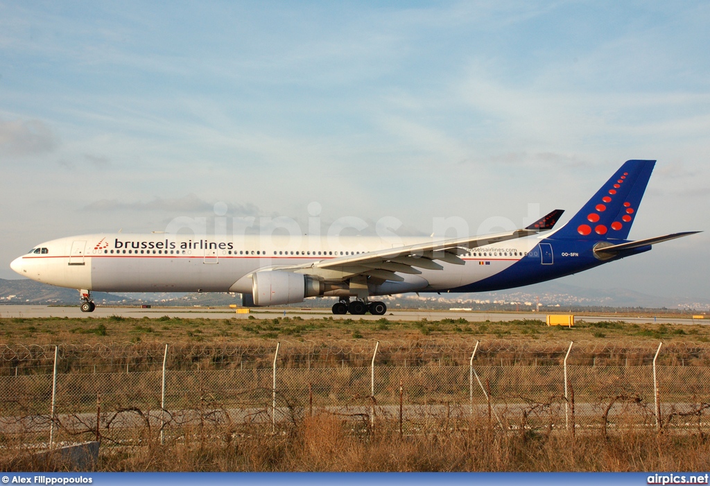 OO-SFN, Airbus A330-300, Brussels Airlines