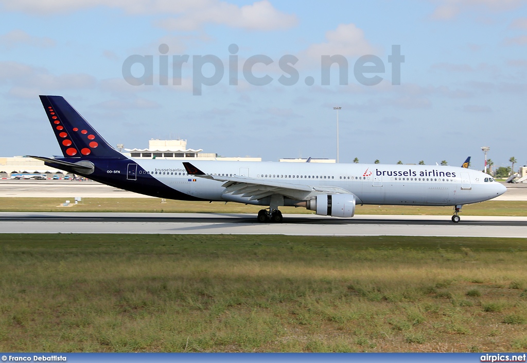 OO-SFN, Airbus A330-300, Brussels Airlines