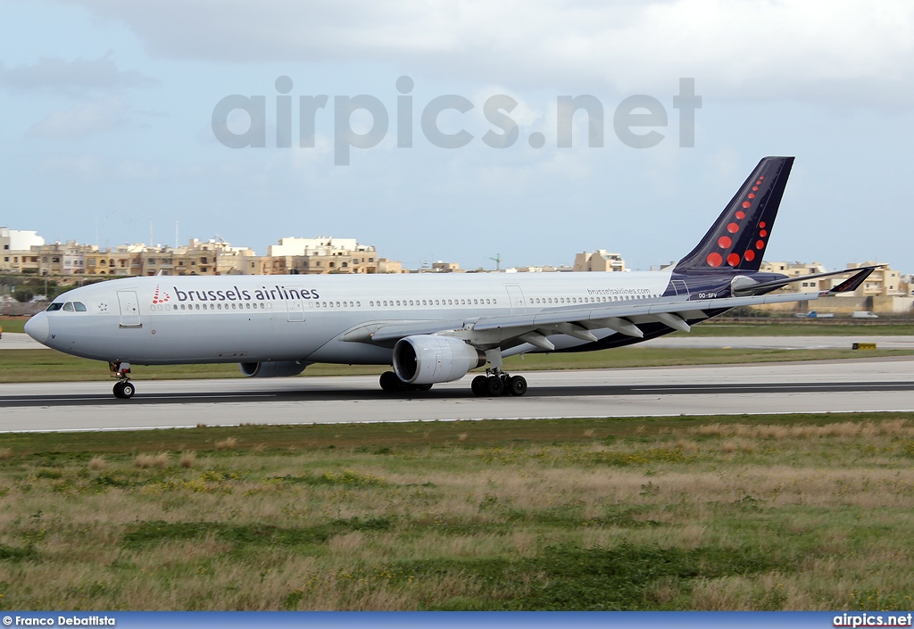 OO-SFV, Airbus A330-300, Brussels Airlines