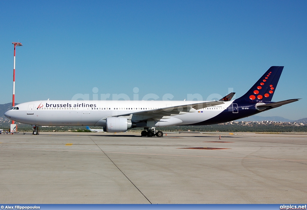 OO-SFW, Airbus A330-300, Brussels Airlines