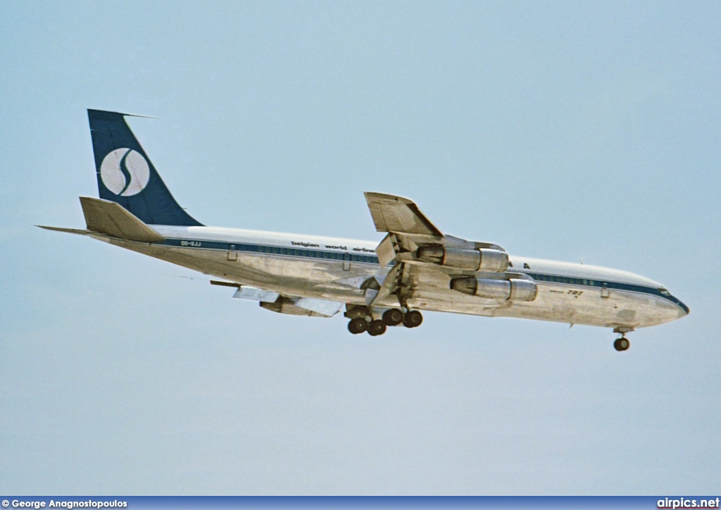 OO-SJJ, Boeing 707-300C, Sabena