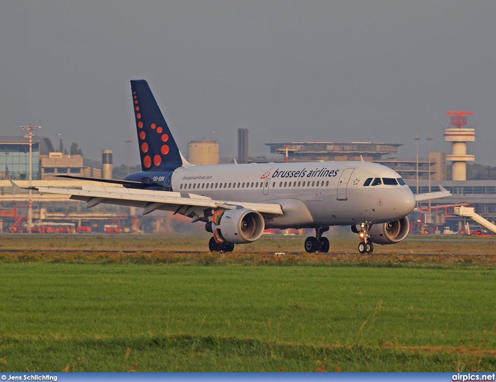 OO-SSK, Airbus A319-100, Brussels Airlines