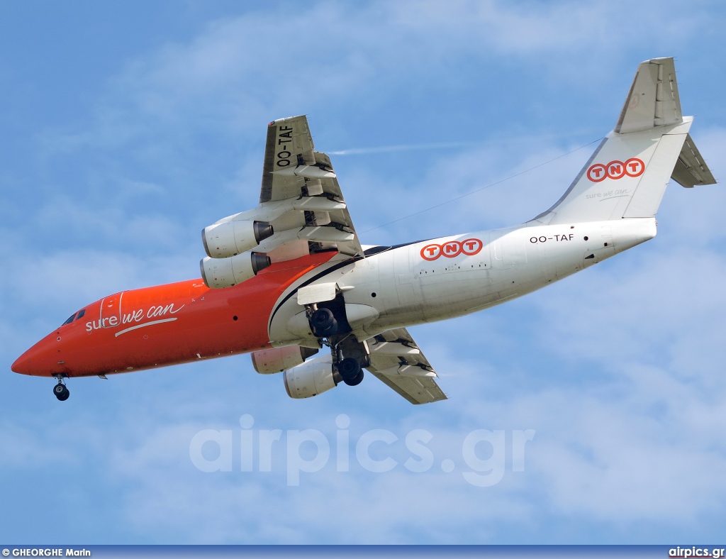 OO-TAF, British Aerospace BAe 146-300, TNT Airways