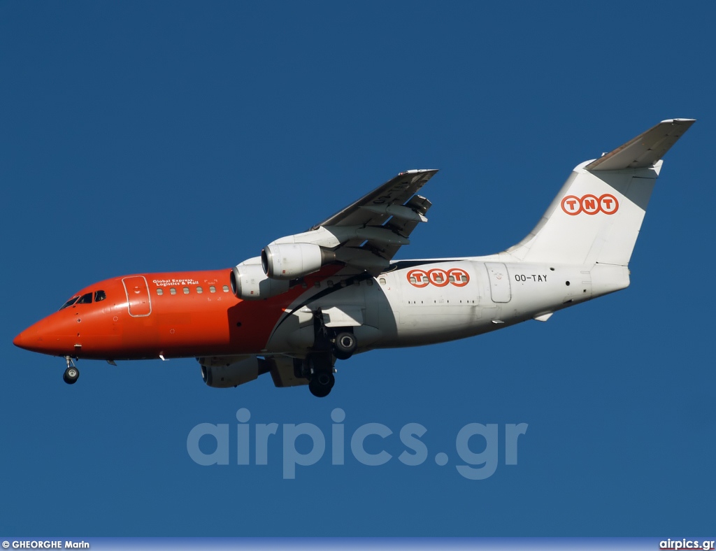 OO-TAY, British Aerospace BAe 146-200QC, TNT Airways