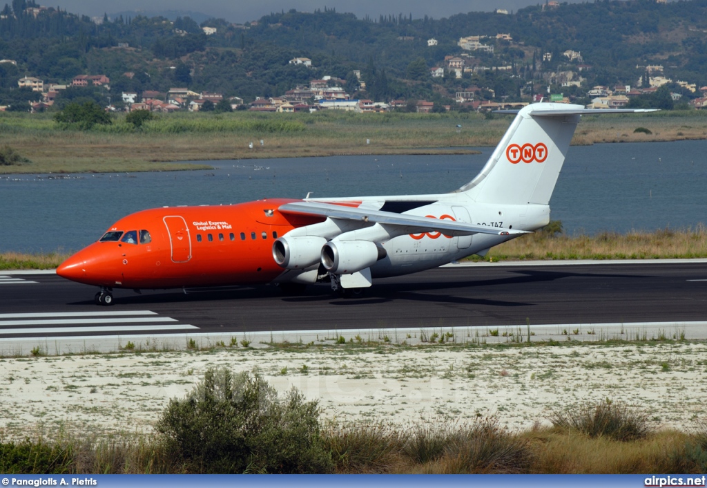 OO-TAZ, British Aerospace BAe 146-200QC, TNT Airways