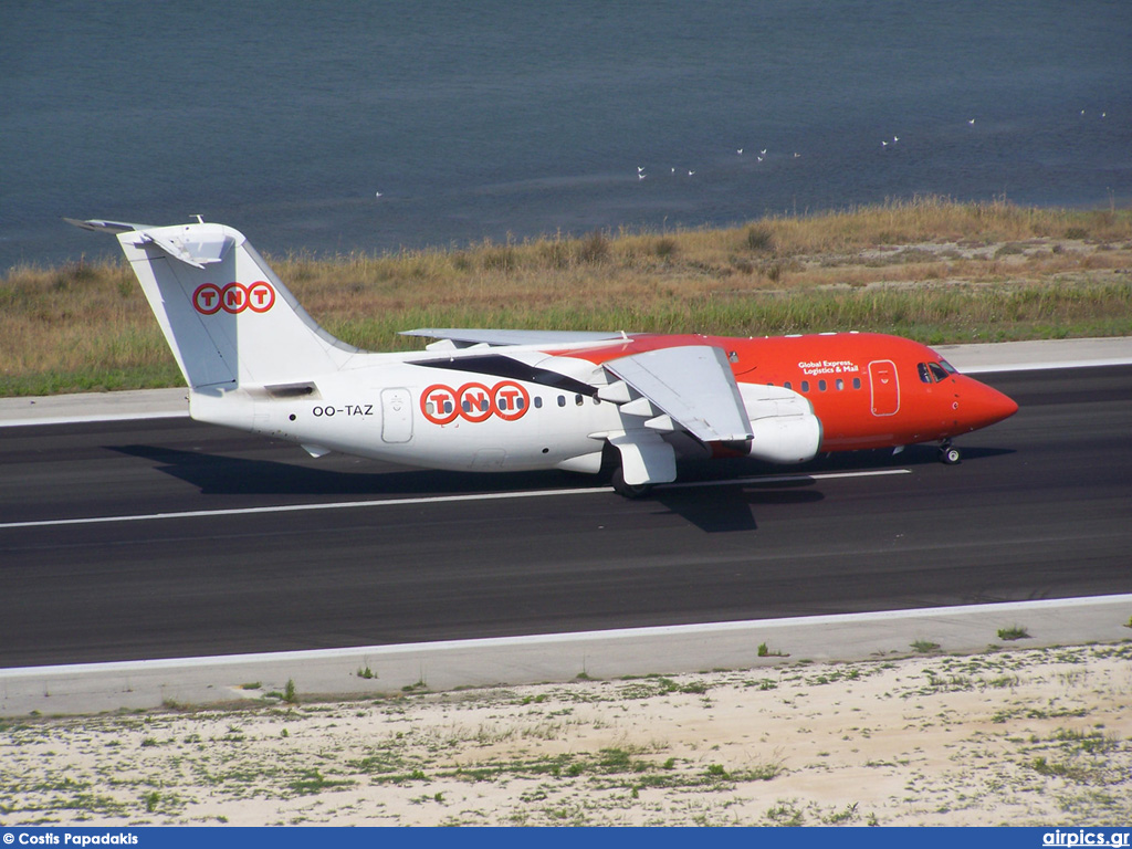 OO-TAZ, British Aerospace BAe 146-200QC, TNT Airways