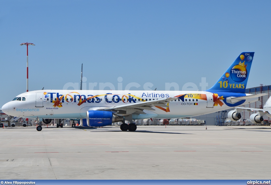 OO-TCH, Airbus A320-200, Thomas Cook Airlines (Belgium)