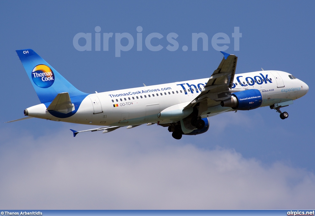 OO-TCH, Airbus A320-200, Thomas Cook Airlines (Belgium)