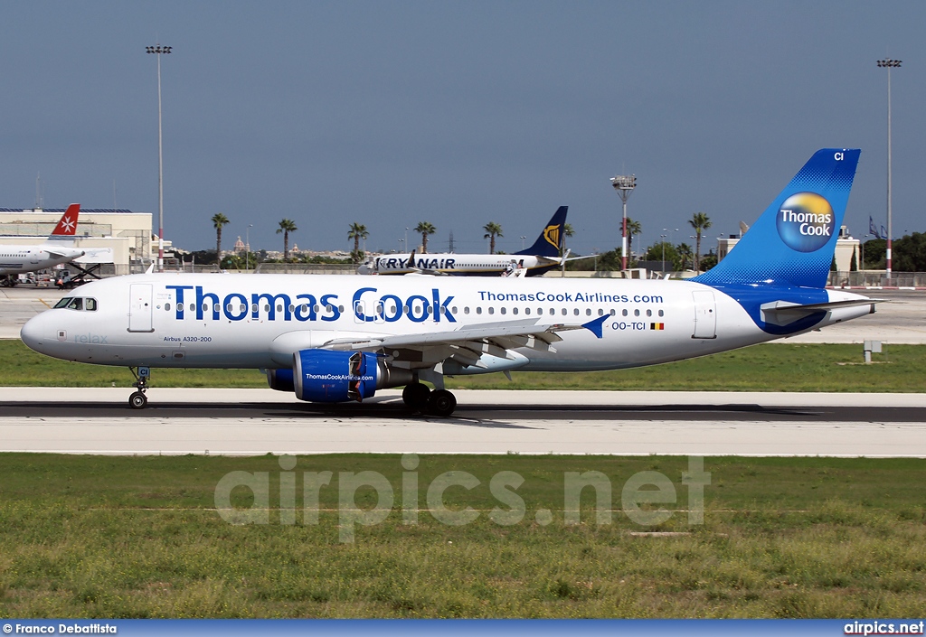 OO-TCI, Airbus A320-200, Thomas Cook Airlines (Belgium)