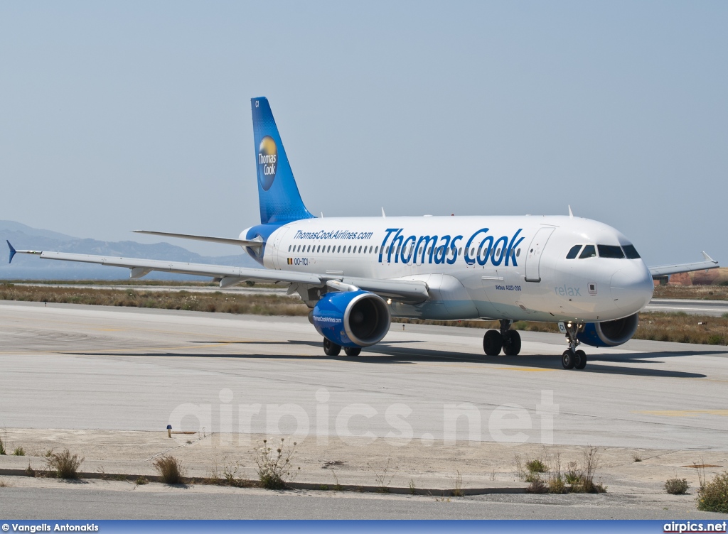 OO-TCI, Airbus A320-200, Thomas Cook Airlines (Belgium)