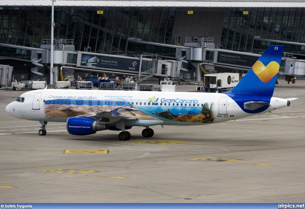 OO-TCI, Airbus A320-200, Thomas Cook Airlines (Belgium)