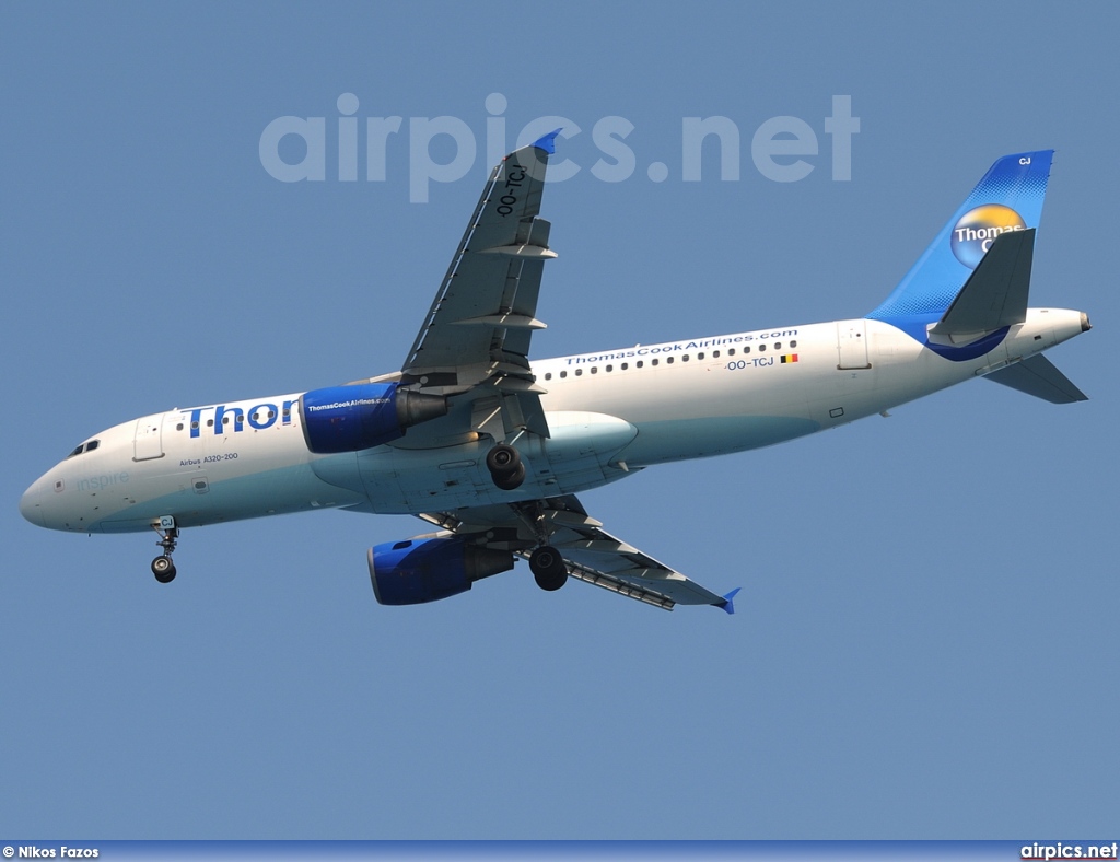 OO-TCJ, Airbus A320-200, Thomas Cook Airlines (Belgium)