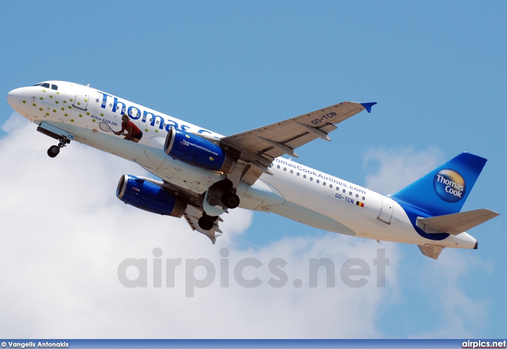 OO-TCN, Airbus A320-200, Thomas Cook Airlines (Belgium)