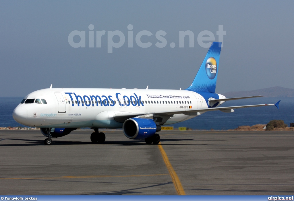 OO-TCO, Airbus A320-200, Thomas Cook Airlines (Belgium)