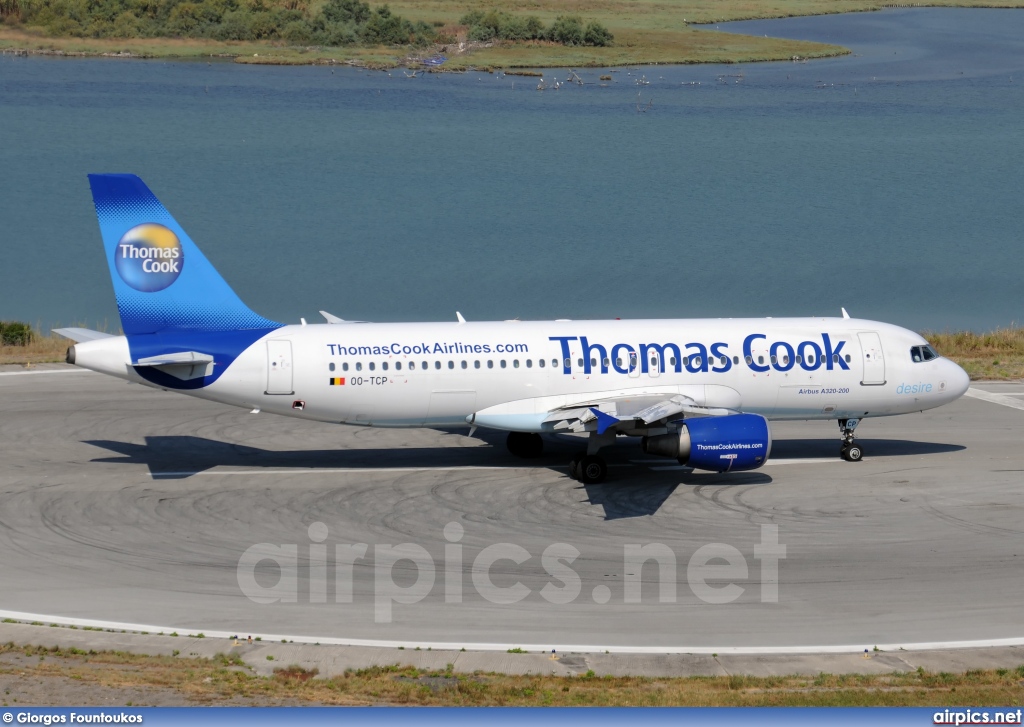 OO-TCP, Airbus A320-200, Thomas Cook Airlines (Belgium)