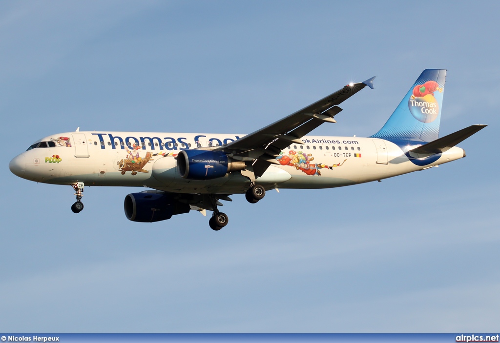 OO-TCP, Airbus A320-200, Thomas Cook Airlines (Belgium)