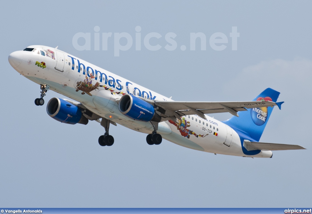 OO-TCP, Airbus A320-200, Thomas Cook Airlines (Belgium)