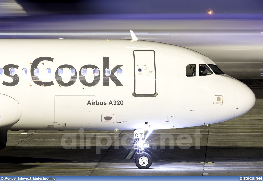 OO-TCT, Airbus A320-200, Thomas Cook Airlines (Belgium)