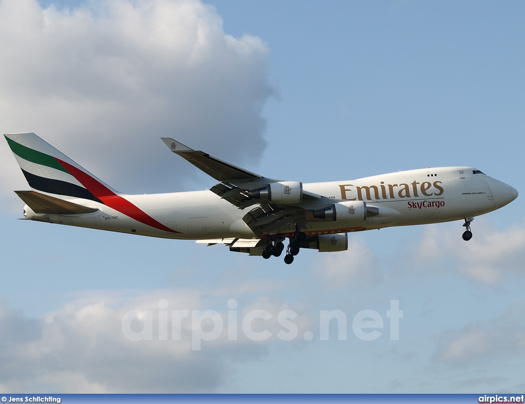 OO-THC, Boeing 747-400ERF(SCD), Emirates SkyCargo