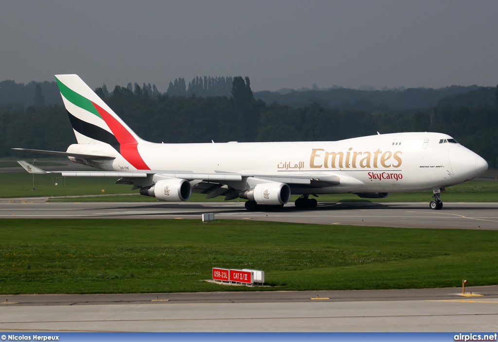 OO-THC, Boeing 747-400F(SCD), Emirates SkyCargo