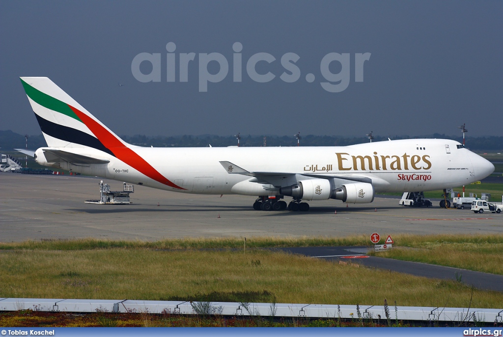 OO-THC, Boeing 747-400F(SCD), Emirates SkyCargo