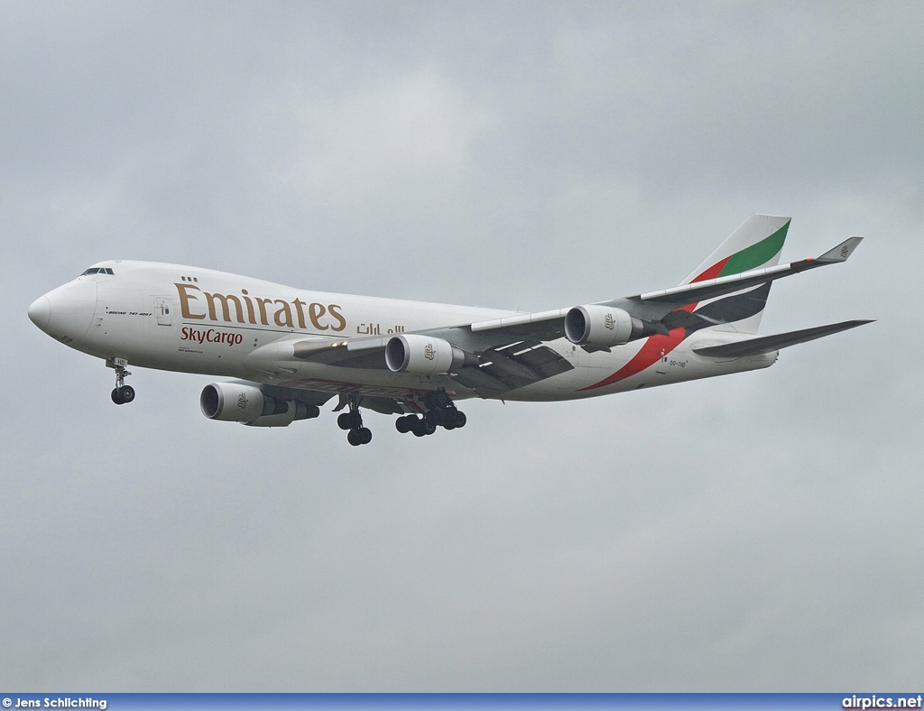 OO-THD, Boeing 747-400F(SCD), Emirates SkyCargo