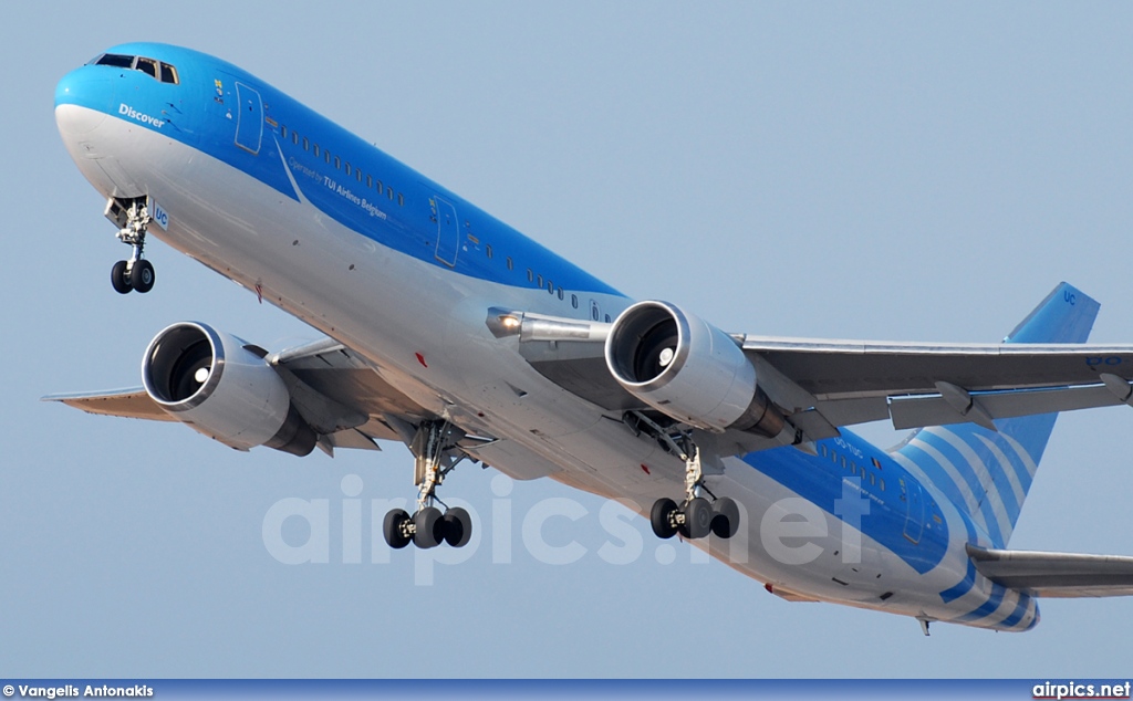 OO-TUC, Boeing 767-300ER, TUI Airlines Belgium