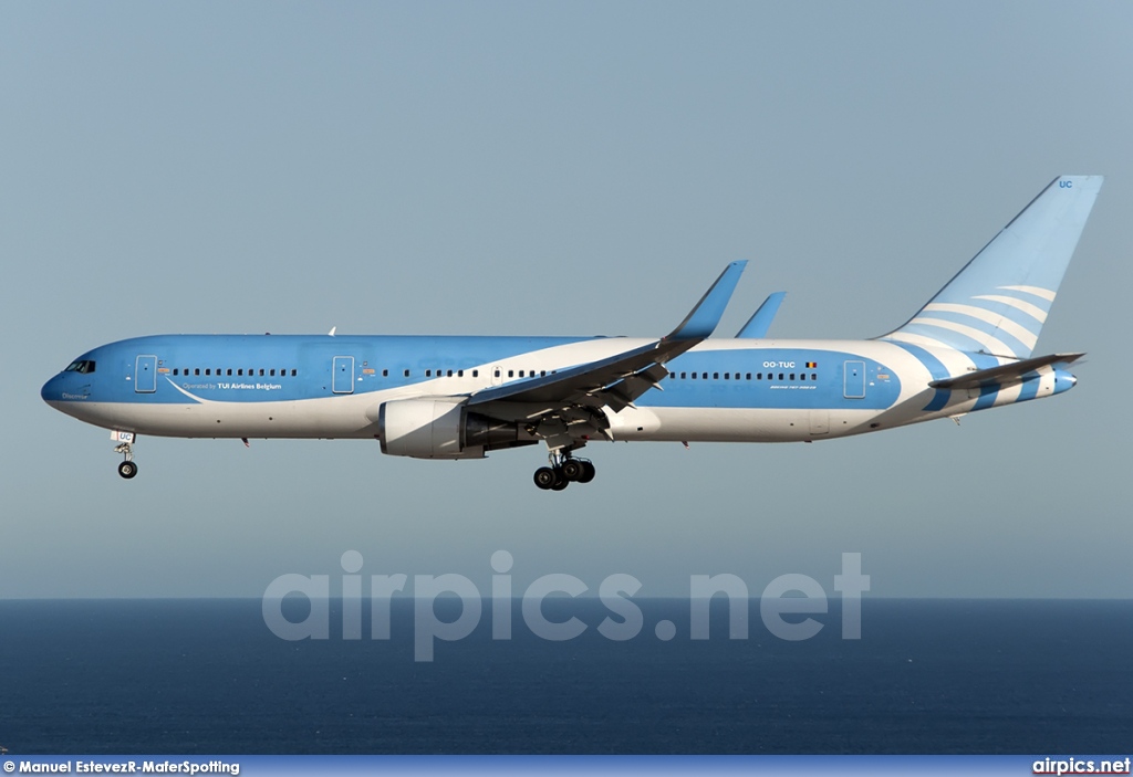 OO-TUC, Boeing 767-300ER, TUI Airlines Belgium