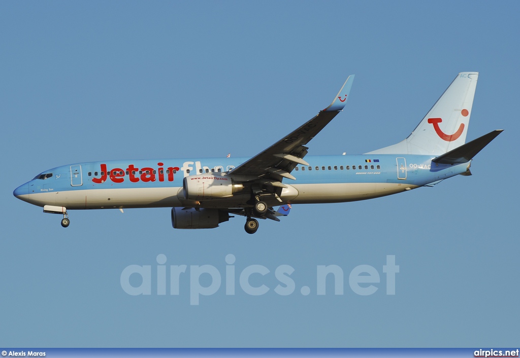 OO-VAC, Boeing 737-800, Jetairfly