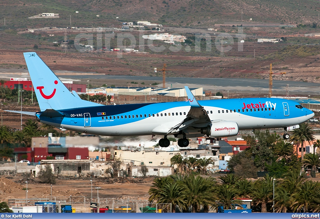 OO-VAC, Boeing 737-800, Jetairfly