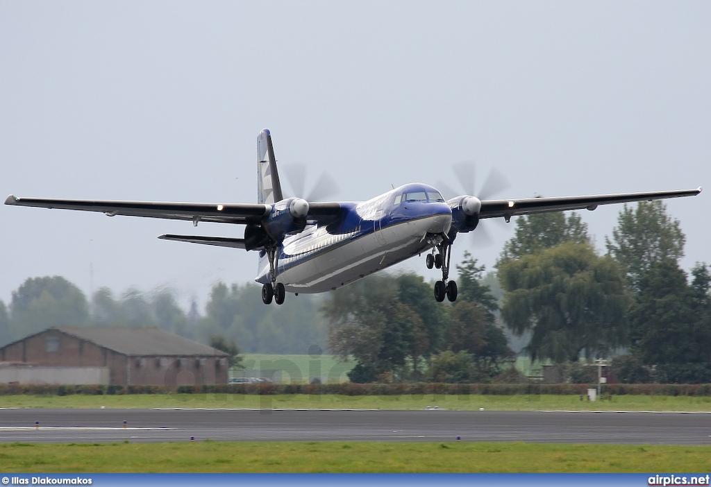 OO-VLM, Fokker 50, VLM Airlines