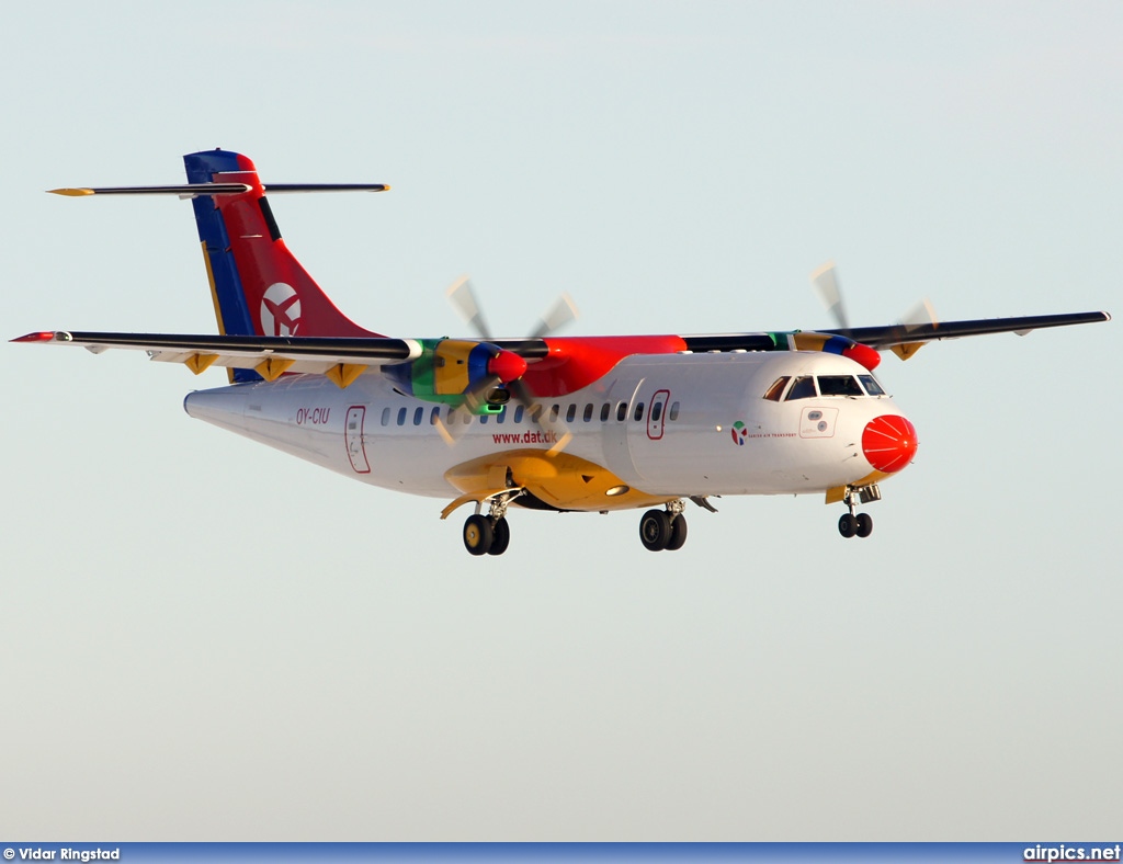 OY-CIU, ATR 42-300, Danish Air Transport