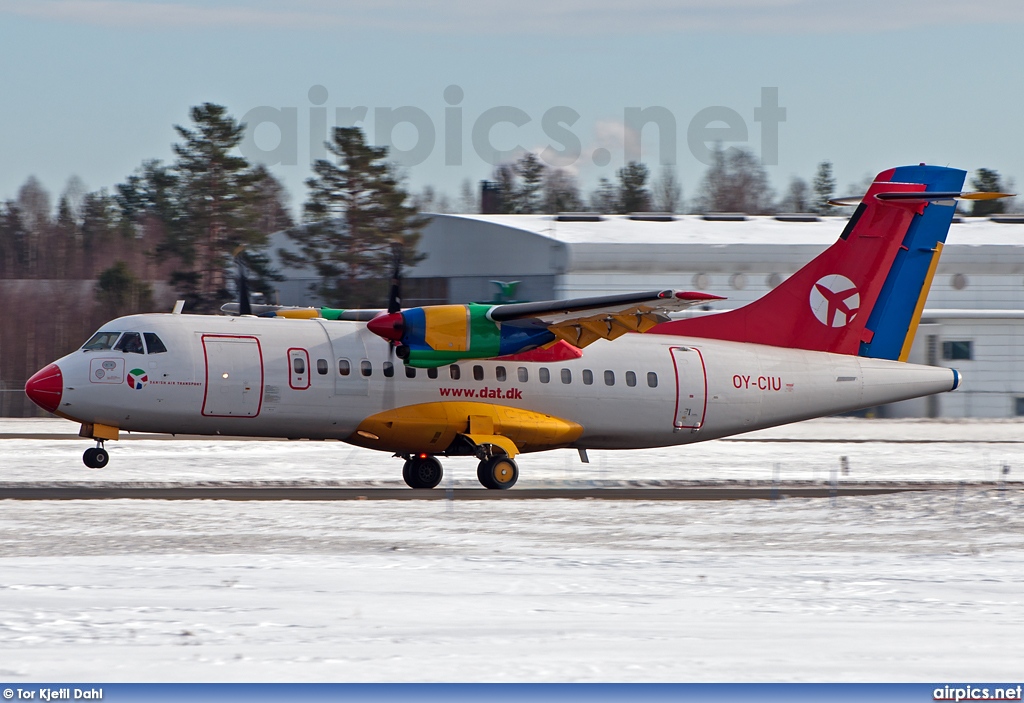 OY-CIU, ATR 42-300, Danish Air Transport