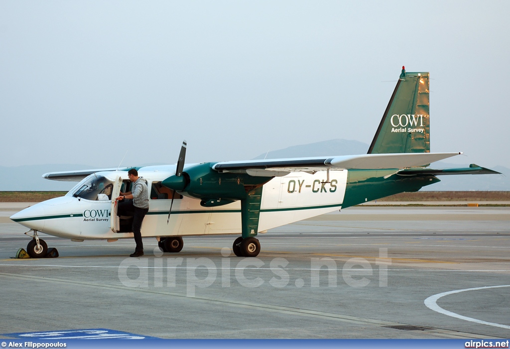 OY-CKS, Britten-Norman BN-2B Islander II, COWI Aerial Survey