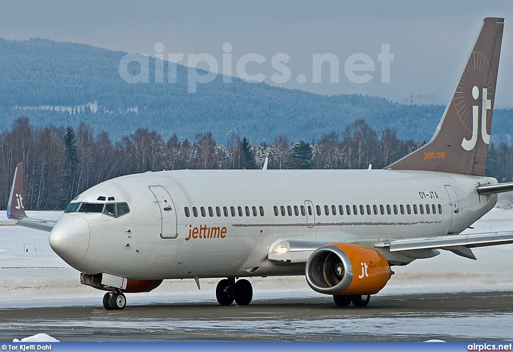 OY-JTA, Boeing 737-300, Jettime