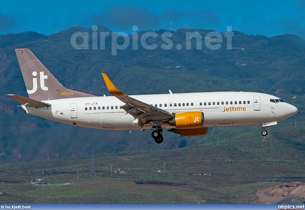 OY-JTA, Boeing 737-300, Jettime