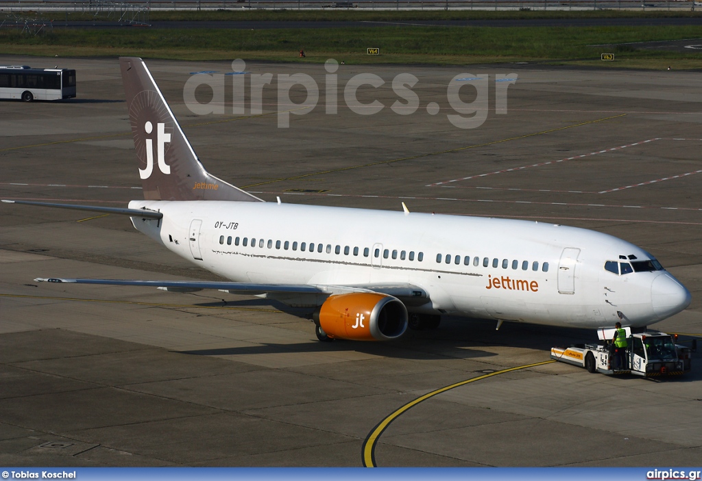 OY-JTB, Boeing 737-300, Jettime