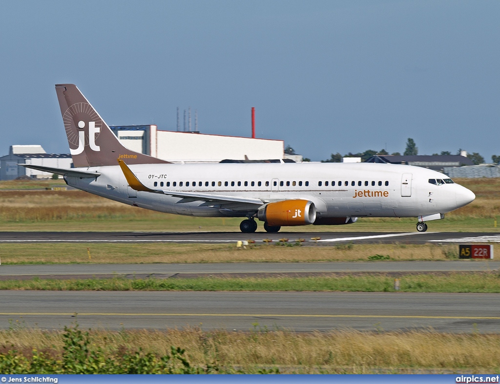 OY-JTC, Boeing 737-300, Jettime