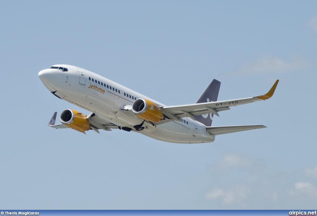 OY-JTD, Boeing 737-300, Jettime