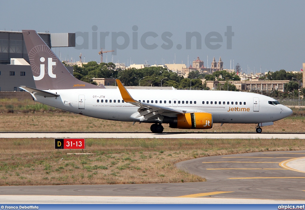 OY-JTW, Boeing 737-700, Jettime