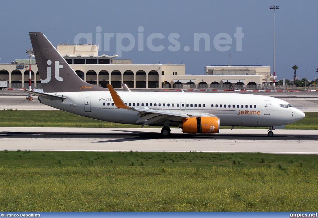 OY-JTZ, Boeing 737-700, Jettime