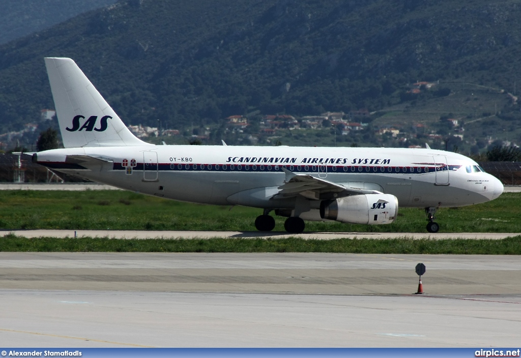 OY-KBO, Airbus A319-100, Scandinavian Airlines System (SAS)